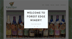 Desktop Screenshot of forestedgewine.com